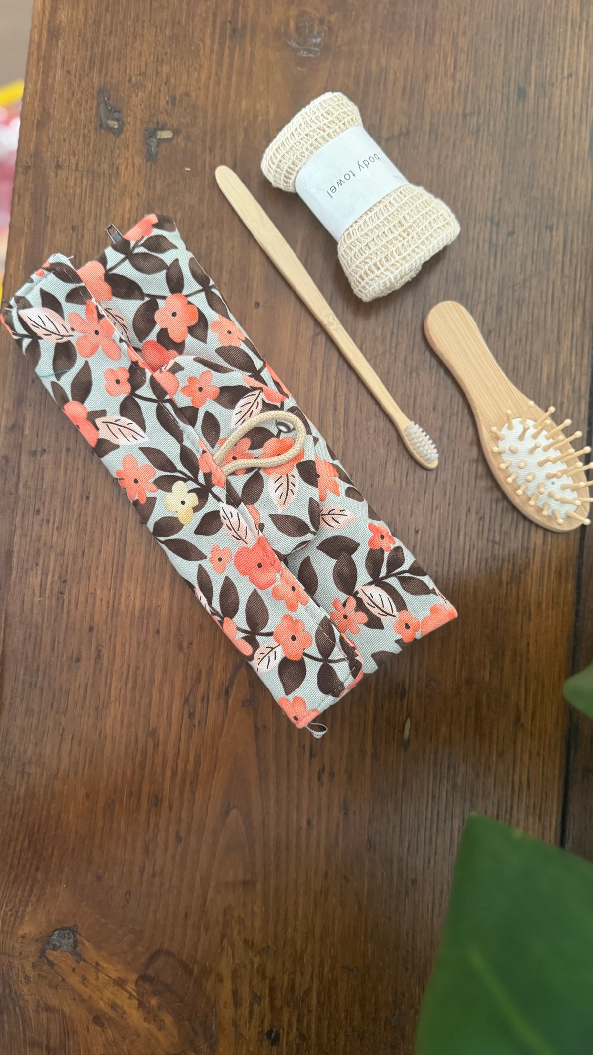 Beauty Burrito - Fiori Arancioni Grey (Hanbok)