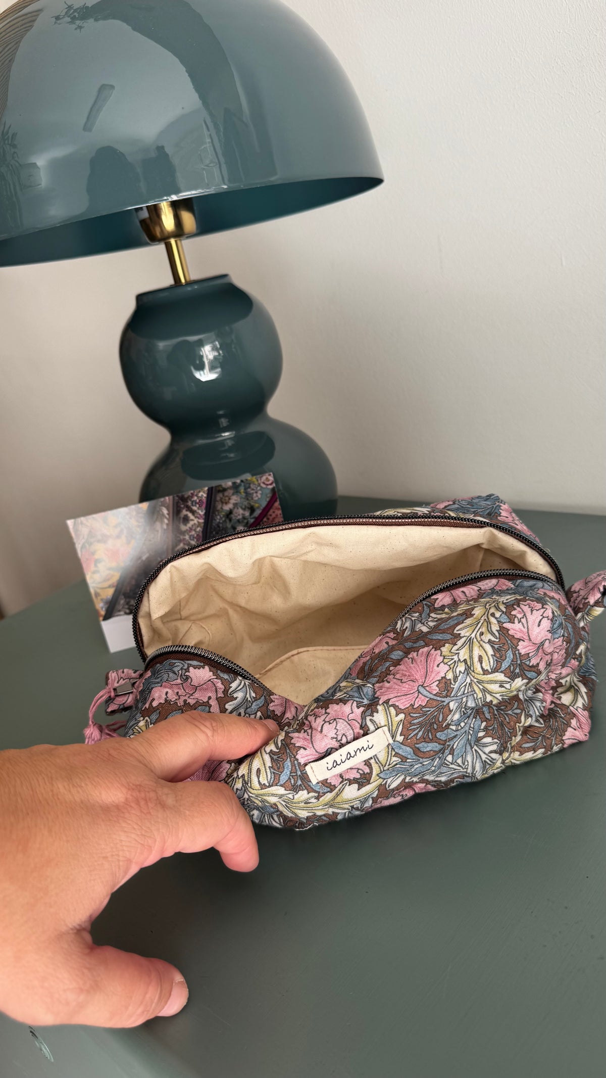 Cubotto trapuntato - Foglie (Hanbok)