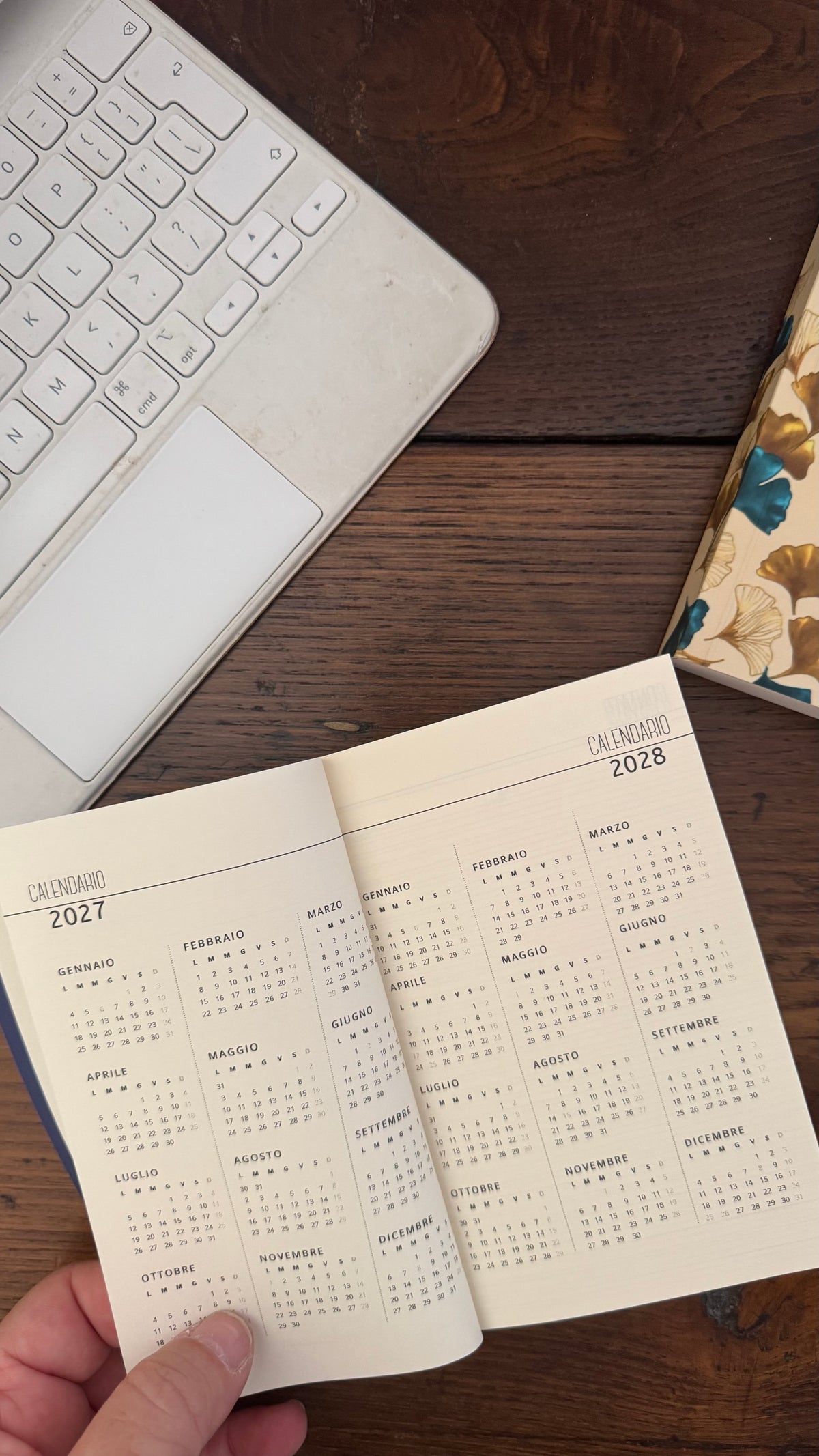 Agenda giornaliera - Gingko light