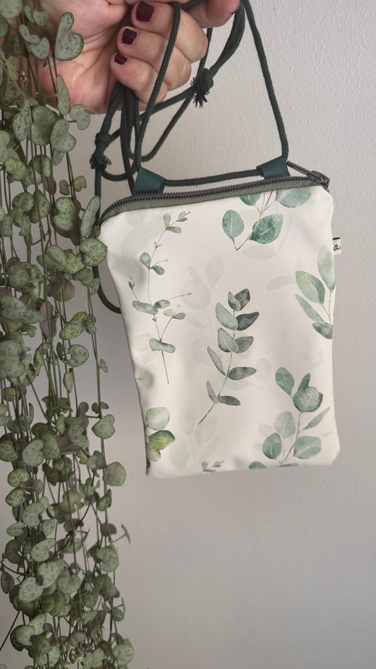 Porta cellulare Gocce (idrorepellente) - Foglie