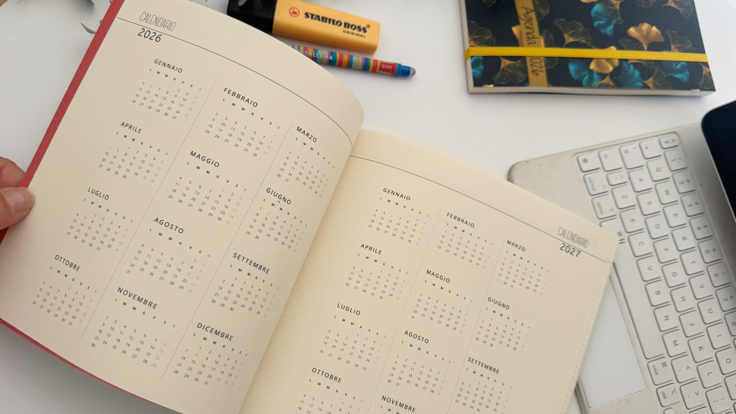 Agenda settimanale - Gingko