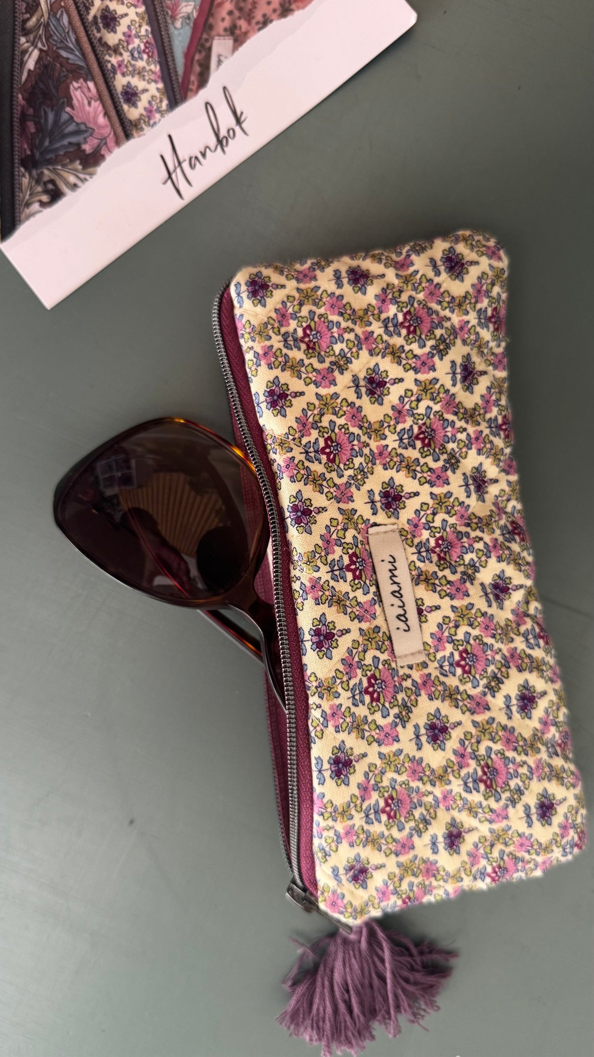 Astuccio trapuntato (Porta occhiali) - Bom (Hanbok)