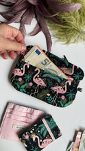 Carica l&#39;immagine nel visualizzatore di Gallery, Pocket Pochette (Maxi)  con tasca - Fenicotteri
