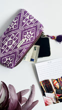 Load image into Gallery viewer, Pochette Mini - Geometrica viola
