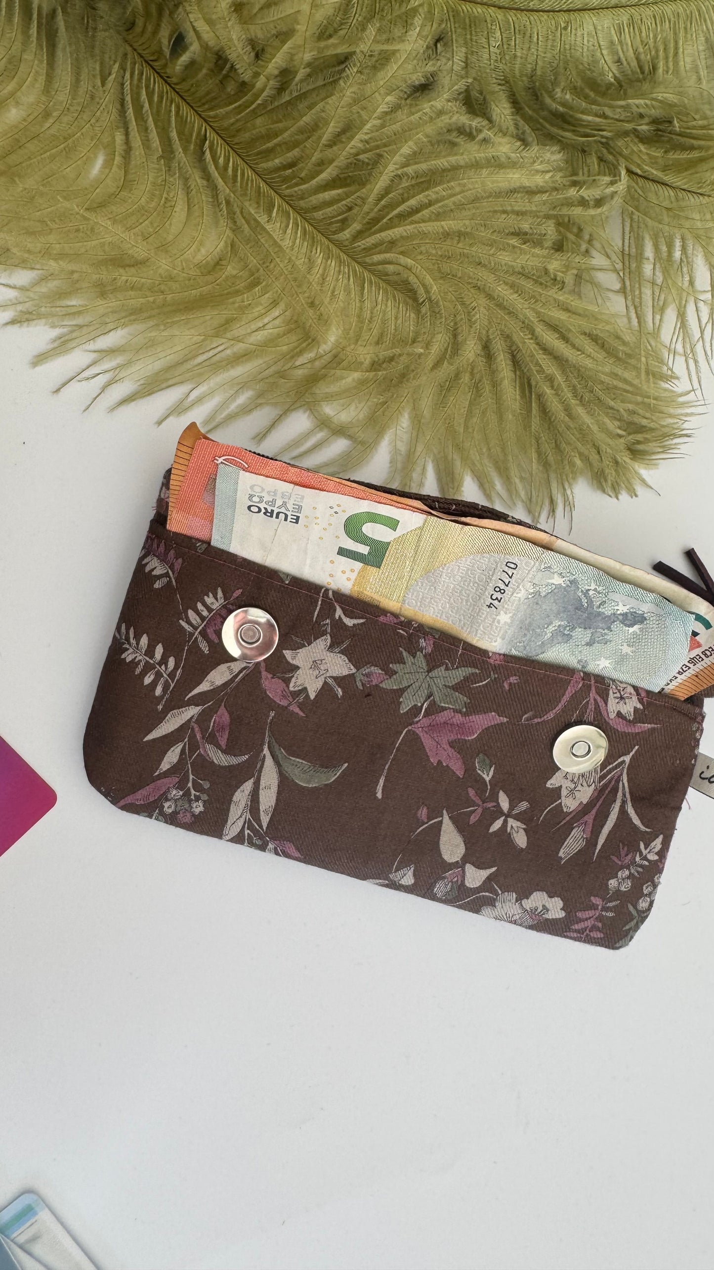 Pocket Pochette con tasca (Mini) - Brown (Nippori)