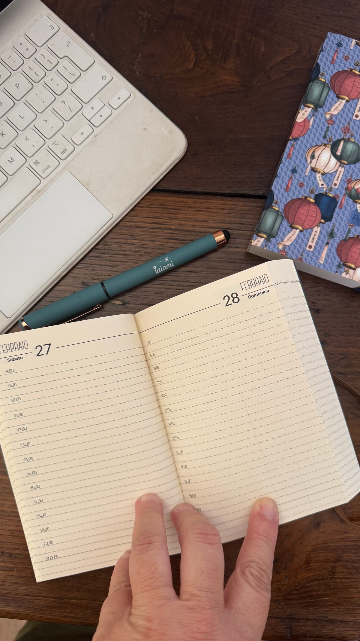 Agenda giornaliera - Sowon