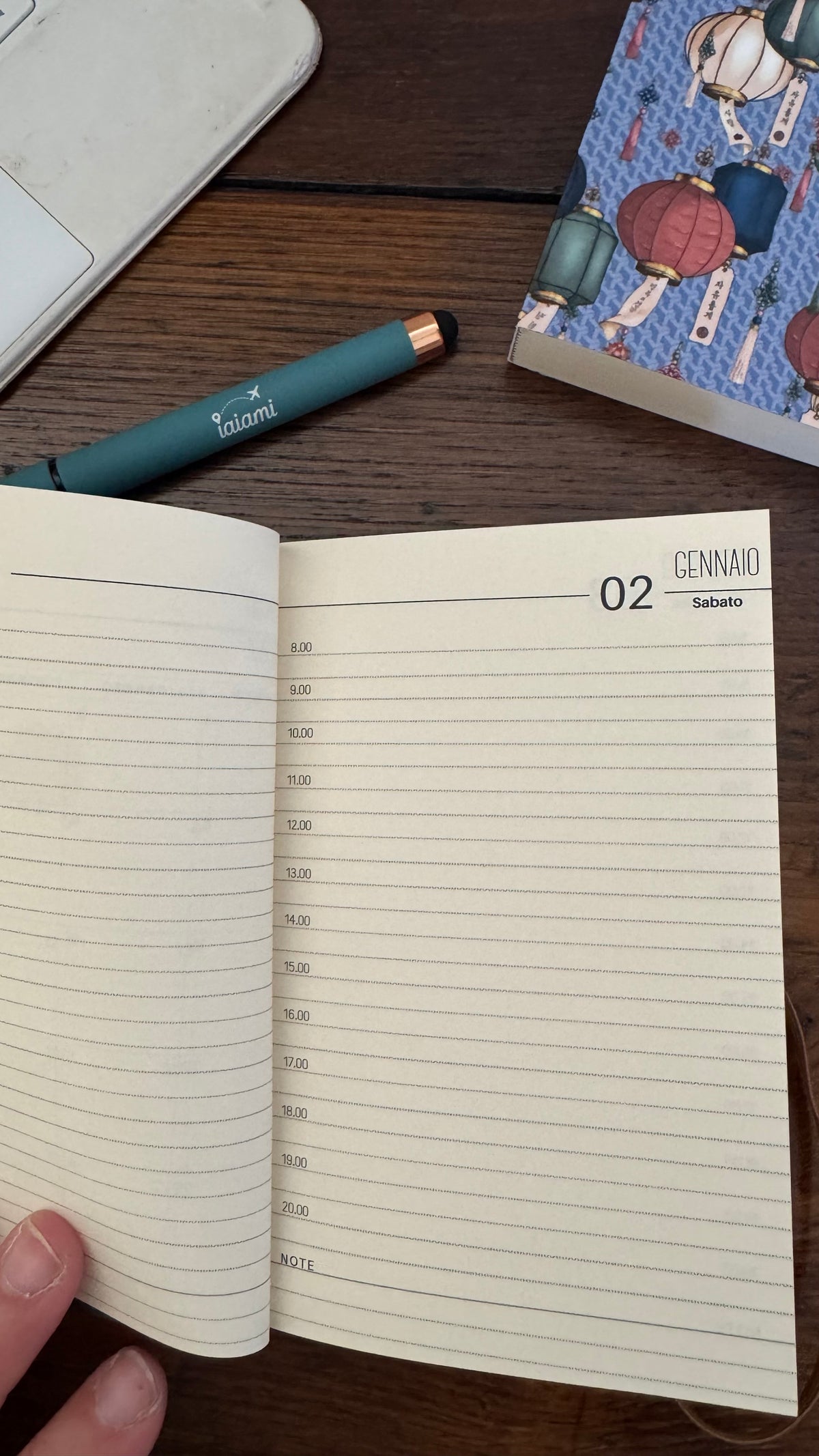 Agenda giornaliera - Sowon