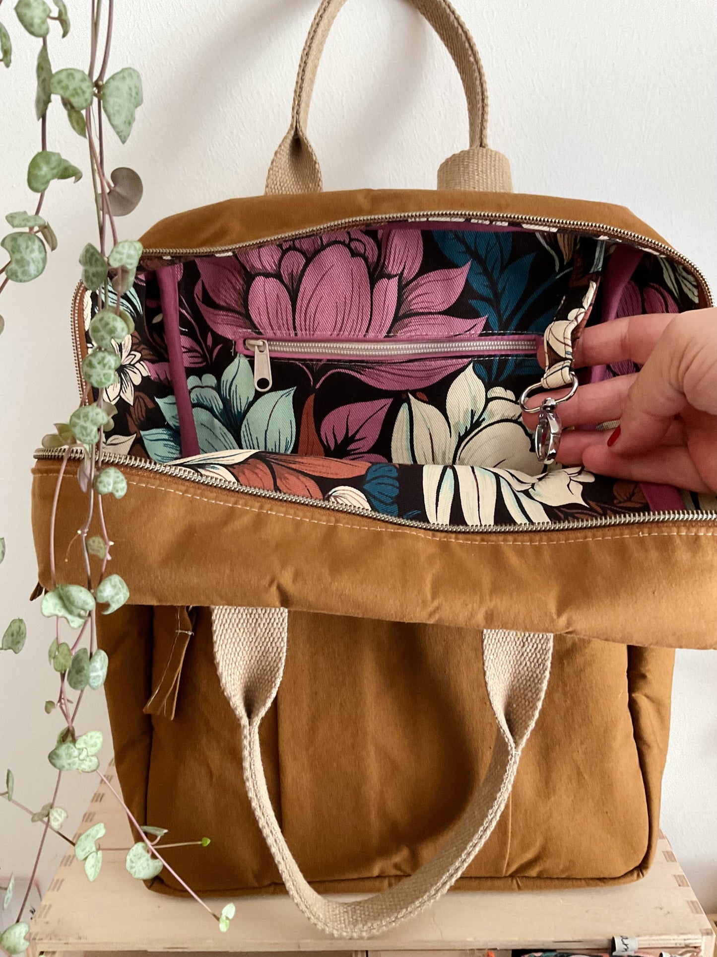Zaino Tamalito (mini) - caramel/Magnolie