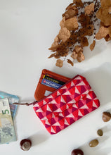 Carica l&#39;immagine nel visualizzatore di Gallery, Pocket Pochette (Mini) - Geometrica Rossa
