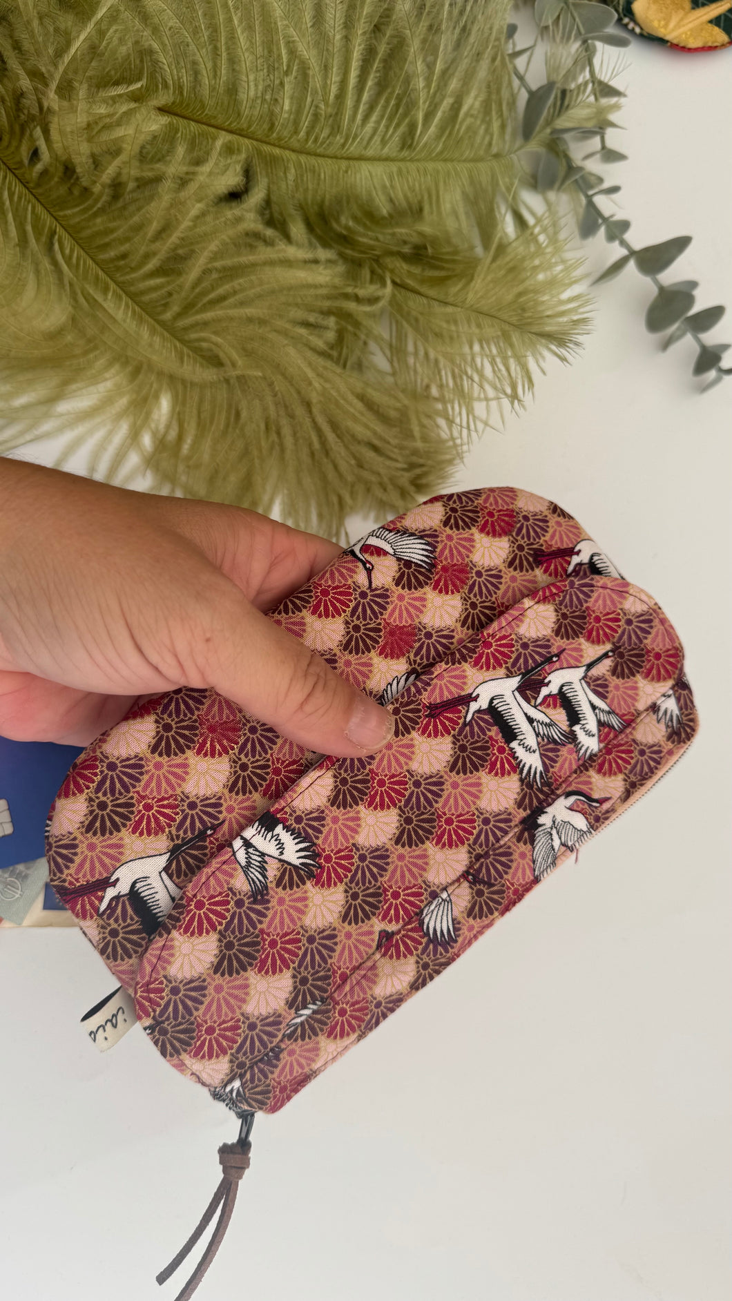 Pocket Pochette (Maxi)  con tasca - rossa (Nippori)