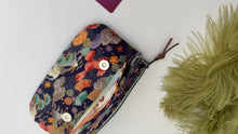 Load image into Gallery viewer, Pocket Pochette (Maxi)  con tasca - blue&amp; gold(Nippori)
