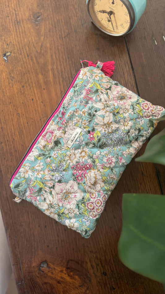 Pochette trapuntata Maxi -  Hwawon (Hanbok)