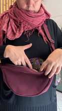 Carica l'immagine nel visualizzatore di Gallery, Moon Bag - Bordeaux/Airone (Nippori)
