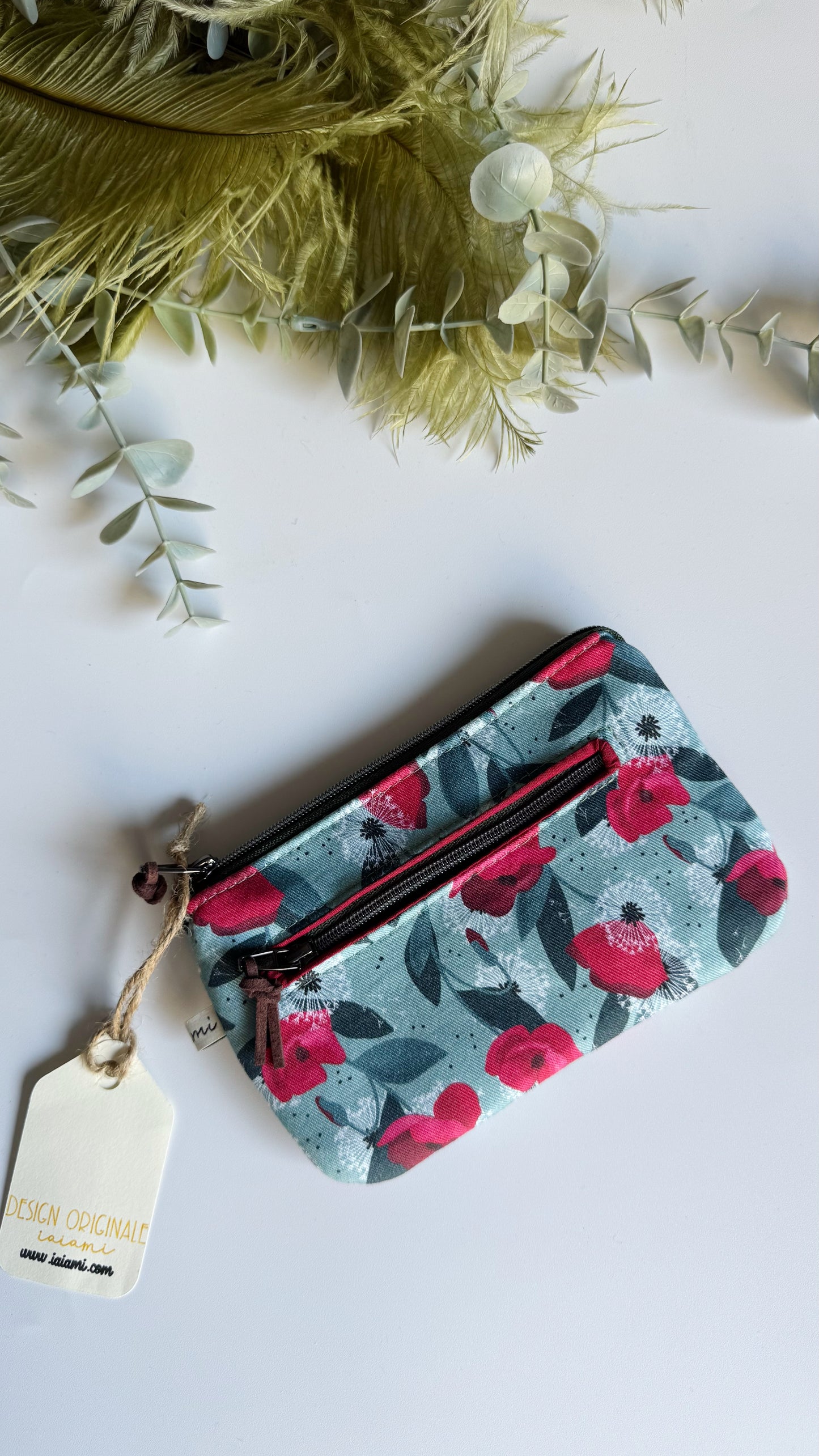 Pocket Pochette (Mini) - Papaveri e soffioni