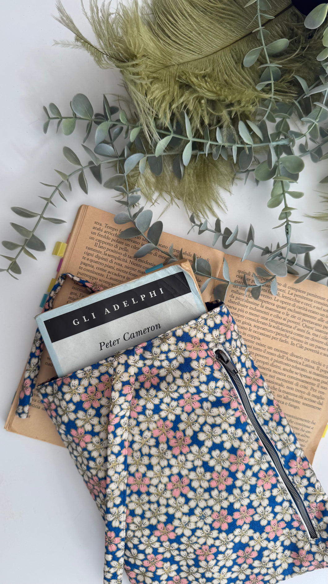 Custodia per libri (standard) - Fiorellini (Nippori)