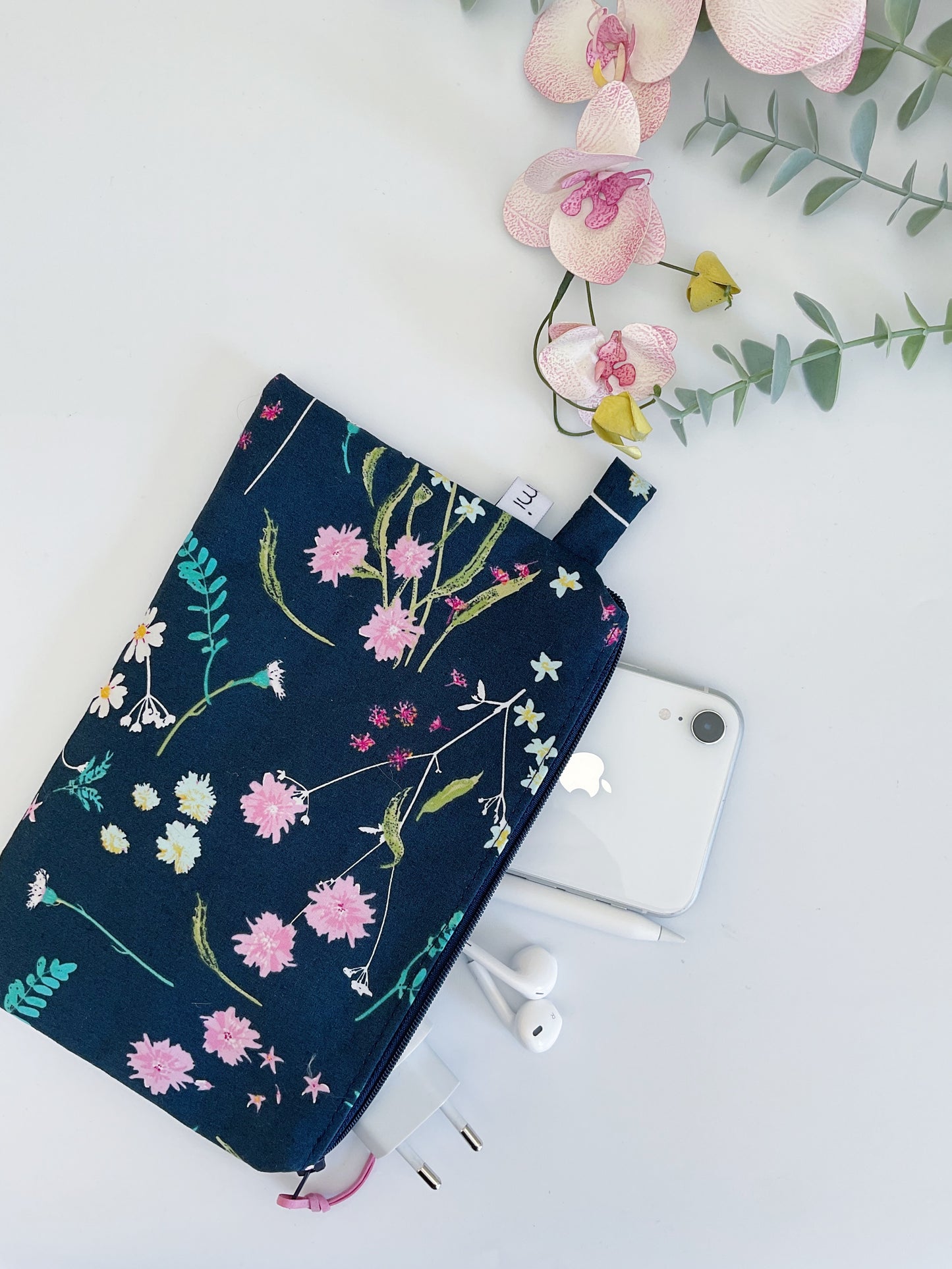 Pochette (maxi) - Spezie in fiore blue