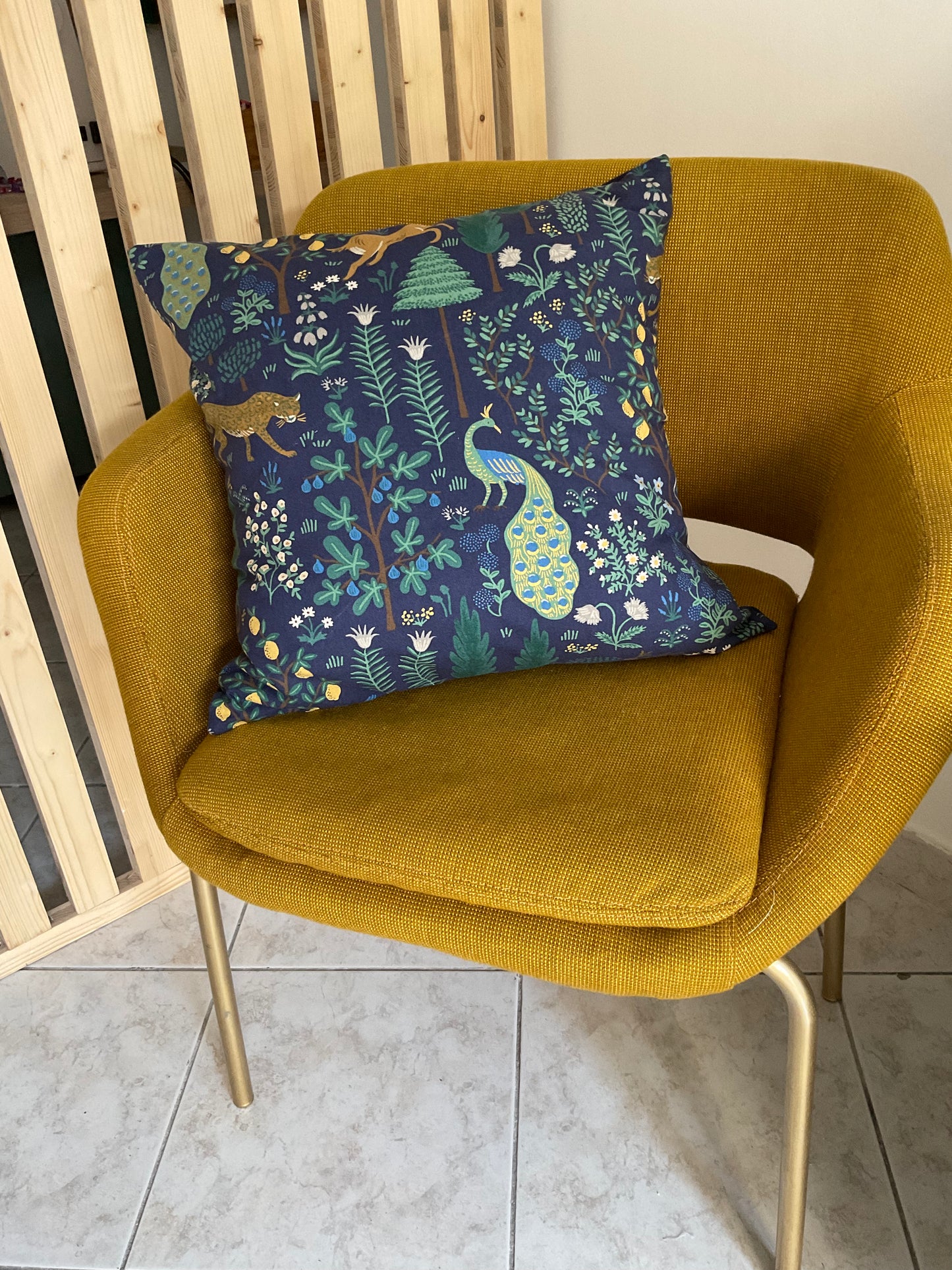 Fodera per cuscino - Menagerie Navy