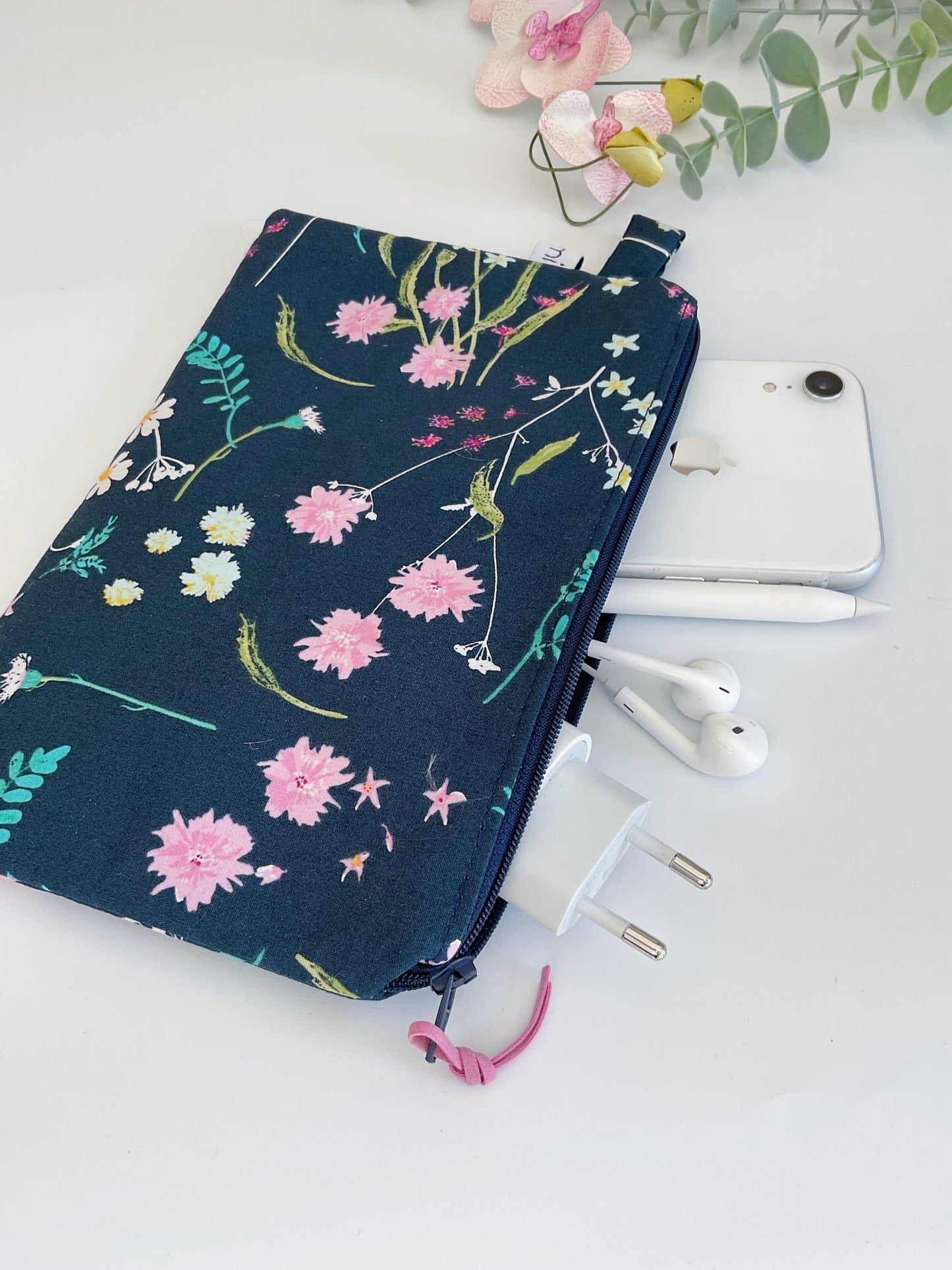 Pochette (maxi) - Spezie in fiore blue